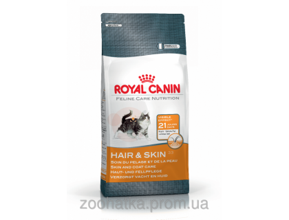Royal Canin (Роял Канин) Hair & Skin Care (4 кг) корм для кошек с проблемной шерстью и чувствит. кож