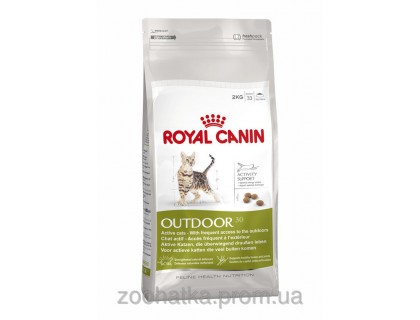 Royal Canin OUTDOOR 30 (0,4 кг) Роял Канин Аутдор корм для взрослых кошек имеющих доступ на улицу