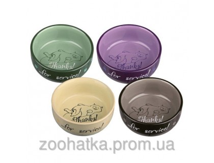 Trixie (Трикси) Ceramic Bowl Керамическая миска для котов 300 мл