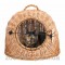 Сумка переноска для кошек и собак Trixie Wicker Cave with Bars 45 см (Трикси Плетеная пещера)
