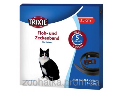 Trixie Flea and Tick Collar (Трикси) ошейник для кошек от блох и клещей
