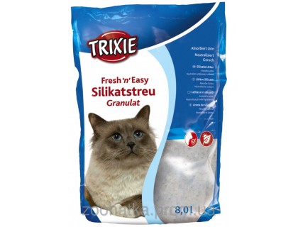 Trixie (Трикси) Fresh'n'Easy Silicate Litter granules Наполнитель силикагелевый для туалетов 8 л