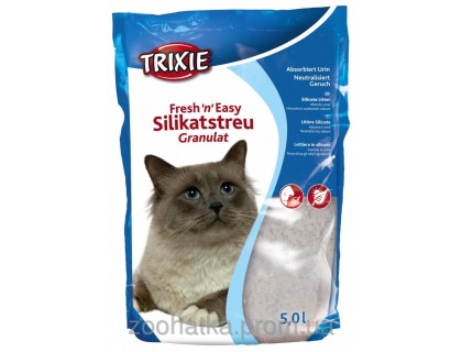 Trixie (Трикси) Fresh'n'Easy Silicate Litter granules Наполнитель силикагелевый для туалетов 3.8 л