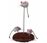 Trixie (Трикси) Mouse Family on Springs Игрушка для кошек Мышиная семья