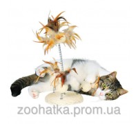 Trixie (Трикси) Set of Luffa Toys on a Spring Игрушка для кошек перья сизаль