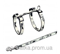 Trixie (Трикси) Glow in the Dark Cat Harness with Leash Светящиеся в темноте шлея и поводок для котов