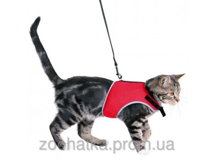 Trixie (Трикси) Cat Soft Harness with Leash Мягкая шлея и поводок для котов