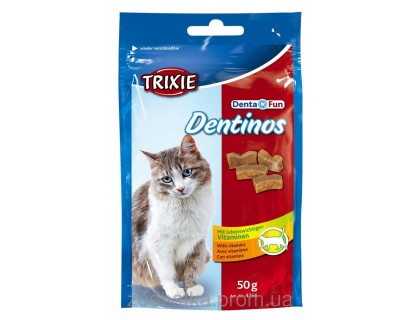 Trixie (Трикси) Denta Fun Dentinos Дропсы для кошек 50 г