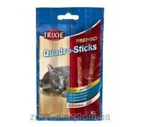 Trixie (Трикси) Premio Quadro-Sticks Anti-Hairball лакомство мясные палочки для кошек 20 г (лосось и форель)