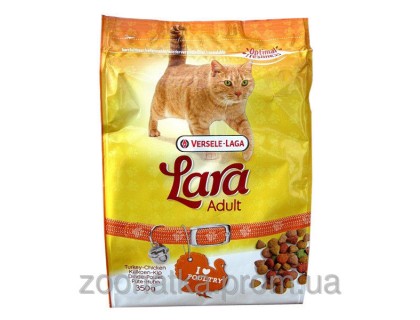 Versele-Laga Lara Poultry (10 кг) Лара Курица сухой корм для активных котов
