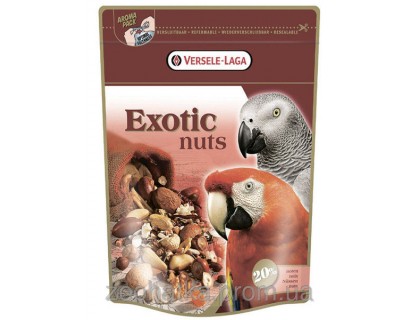 Versele-Laga Prestige Exotic Nut Mix Экзотические Орехи зерновая смесь корм для крупных попугаев 750 г