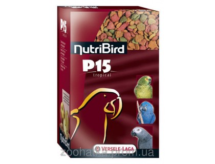 Versele-Laga NutriBird P15 Tropical Тропикал Орехи И Фрукты корм для попугаев 1 кг