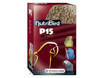 Versele-Laga NutriBird P15 Original maintenance Оригинал Ежедневный корм с орехами для попугаев 1 кг