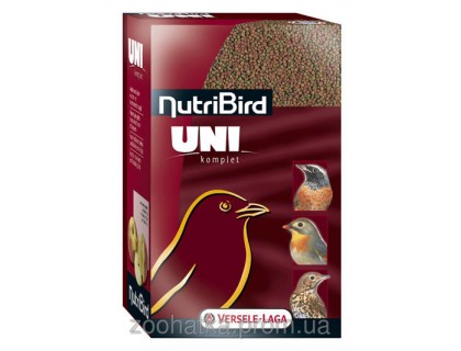 Versele-Laga NutriBird Uni komplet smaller birds Уни Комплит корм для птиц маленьких пород 1 кг