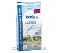 Bosch (Бош) Junior Lamb & Rice (15 кг) корм для щенков всех пород с ягненком и рисом от 2 до 12 месяцев