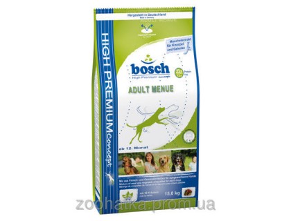 Bosch (Бош) Adult Menue (15 кг) корм для собак с нормальной активностью