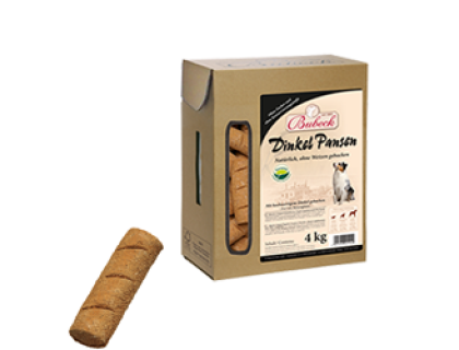 Bubeck (Бубек) DinkelPansenBrot печенье для собак спельта и рубец 12 см (1,25 кг)
