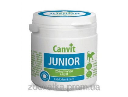 Canvit Junior Канвит Юниор здоровый рост и развитие щенков и молодых собак на каждый день 230 г
