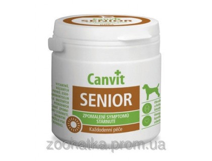 Canvit Senior Канвит Сеньор замедление старения для собак на каждый день 100 г