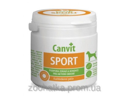 Canvit Sport Канвит Спорт укрепление здоровья при физических нагрузках для собак на каждый день 100 г