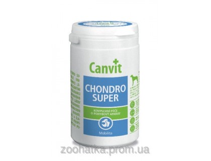 Canvit Chondro Super Канвит Хондро Супер комплексный уход за опорно двигательным аппаратом у собак 230 г