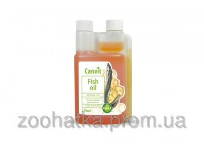 Canvit Fish Oil Канвит Фиш Оил жир из морского угря для собак 250 мл
