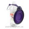 Dexas (Дэксас) Travel Cup with Bottle Holder & Carabiner Миска складная для путешествий для собак 240 мл