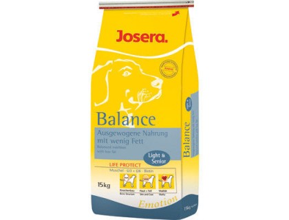 Josera Balance (15 кг) корм для пожилых собак и собак с излишним весом (Джосера, Йозера)