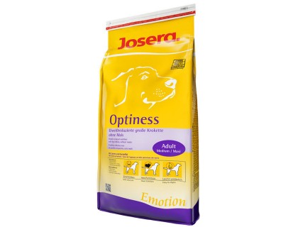 Josera Optiness (15 кг) низкопротеиновый корм для взрослых собак средних и крупных пород (Джосера, Йозера)