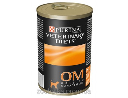 Purina (Пурина) Purina Veterinary Diets OM Obesity Лечебный корм для снижения избыточного веса 400 г