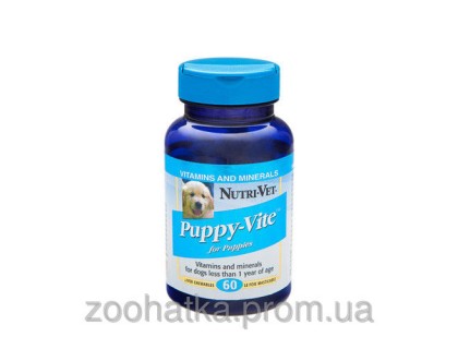 Nutri-Vet Puppy-Vite (Нурти-Вет) Паппи-Вит комплекс витаминов и минералов для щенков
