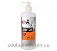 Nutri-Vet Salmon Oil масло дикого лосося добавка для шерсти собак