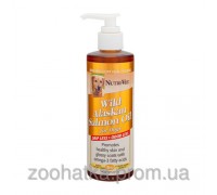 Nutri-Vet Salmon Oil масло дикого лосося добавка для шерсти собак