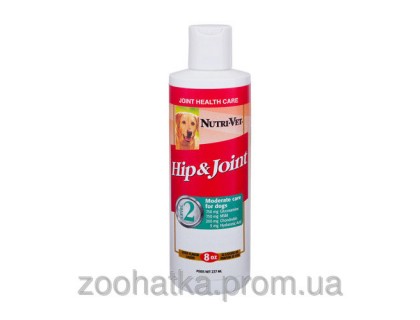 Nutri-Vet (Нутри-Вет) связки и суставы плюс (Hip Joint Plus) жидкие хондропротекторы для собак