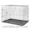 Trixie Клетка для собак № 2 переносная оцинкованная двухдверная (Трикси) Wire Crate Galvanized