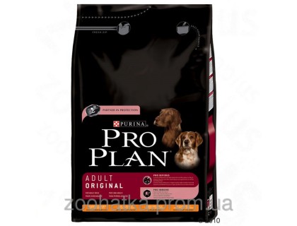 Pro Plan (Про План) Dog Adult Chicken Корм для собак средних пород с курицей и рисом 3 кг