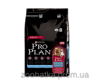 Pro Plan (Про План) Adult Small Mini Digestive Comfort Корм для мелких пород с чувствительным пищеварением 7,5
