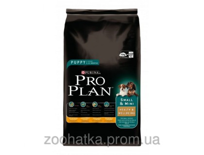 Pro Plan (Про План) Dog Puppy Small&Mini Breed Корм для щенков малых пород с курицей и рисом 3 кг