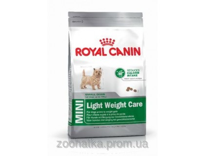 Royal Canin (Роял канин) Mini Light Weight Care (800 г) корм для собак мини пород с избыточным весом