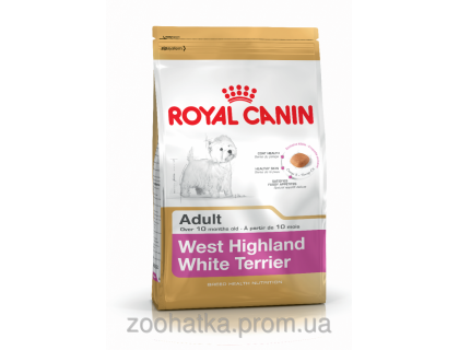 Royal Canin (Роял канин) West Highland White Terrier (3 кг) корм для собак Вест-хайленд-уайт-терьер от 10 м