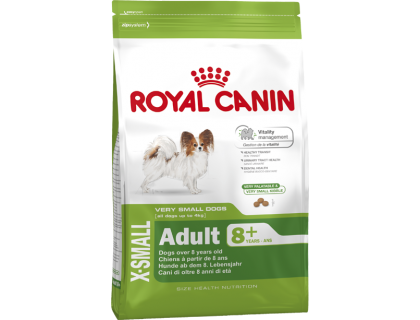 Royal Canin (Роял канин) X-Small Adult 8+ (1,5 kg) для собак миниатюрных размеров в возрасте старше 8 лет