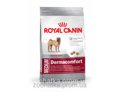 Royal Canin (Роял канин) Medium Dermacomfort (10 кг) для собак, склонных к раздражению кожи и зуду