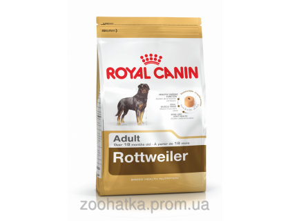 Royal Canin (Роял канин) Rottweiler Adult (12 кг) корм для собак породы Ротвейлер старше 18 месяцев