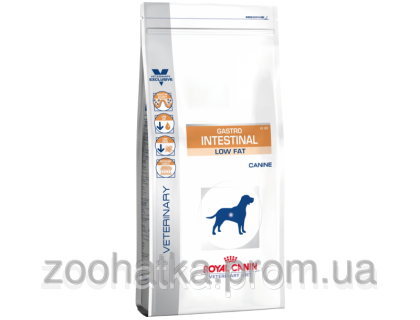 Royal Canin (Роял канин) Gastro Intestinal Low Fat Dry (1.5 kg) лечебный корм для собак