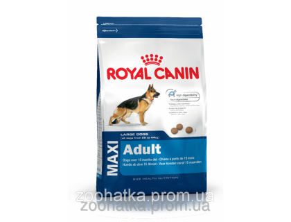 Royal Canin (Роял канин) Maxi Adult (15 кг) корм для собак крупных пород