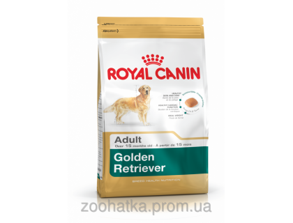 Royal Canin (Роял канин) Golden Retriever Adult (3 кг) корм для собак породы Голден ретривер старше 15 месяцев