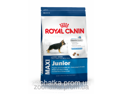 Royal Canin (Роял канин) Maxi Junior (15 кг) для щенков до 15 месяцев