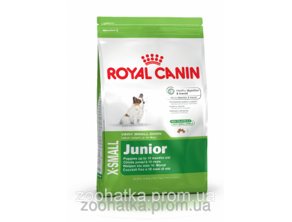 Royal Canin (Роял канин) X-Small Junior (1.5 kg) для щенков маленьких пород до 10 месяцев