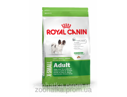 Royal Canin (Роял канин) X-Small Adult (3 kg) корм для собак маленьких размеров в возрасте cтарше 10 месяцев
