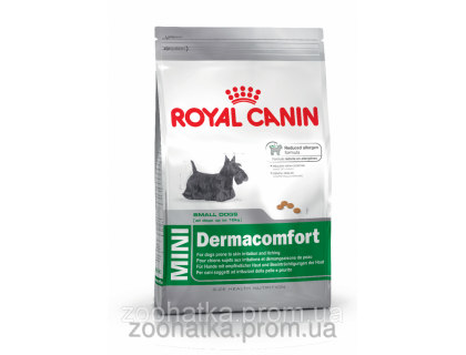 Royal Canin (Роял канин) Mini Dermacomfort (0,8 кг) для собак маленьких пород склонных к раздражению кожи